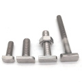 A2 A4 Stainless Steel M8 M10 Hammer Head T Bolt For Solar Mounting System